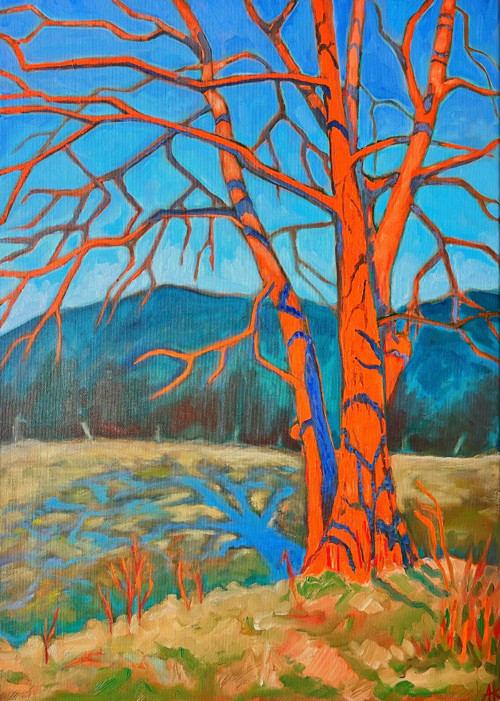 Z plenéru, 70 x 50 cm