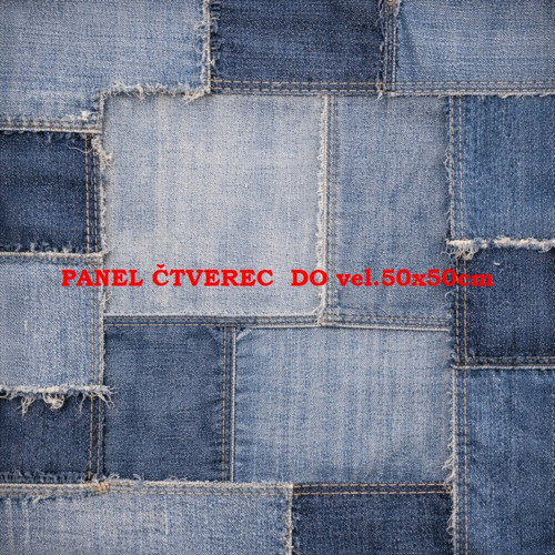 Bavlněný panel 25x25 cm - skladem