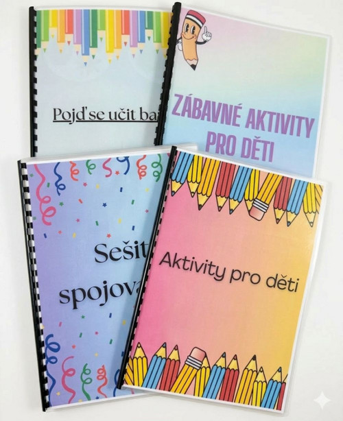 4 interaktivní sešity pro chytré hlavičky!