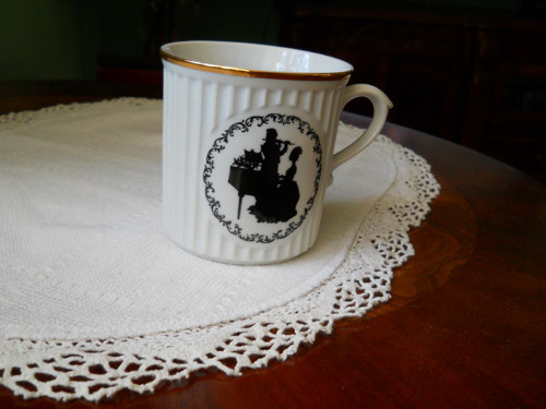 Retro porcelán Rokoko