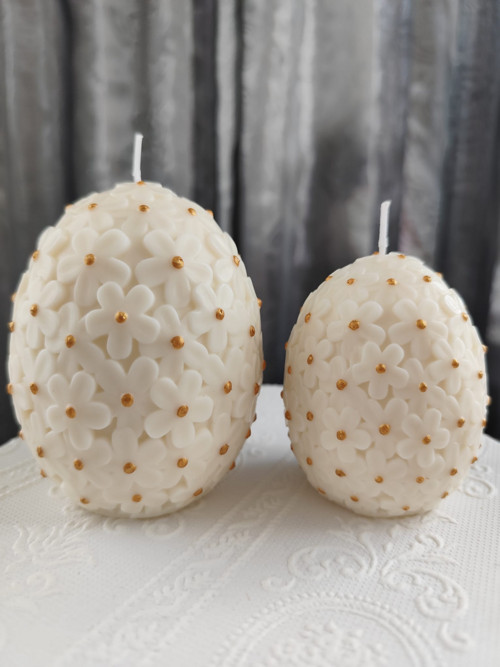 Flower Easter, Golden Egg / Candle NH Sada