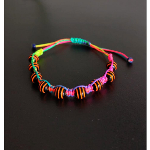 Náramek Shamballa s korálky