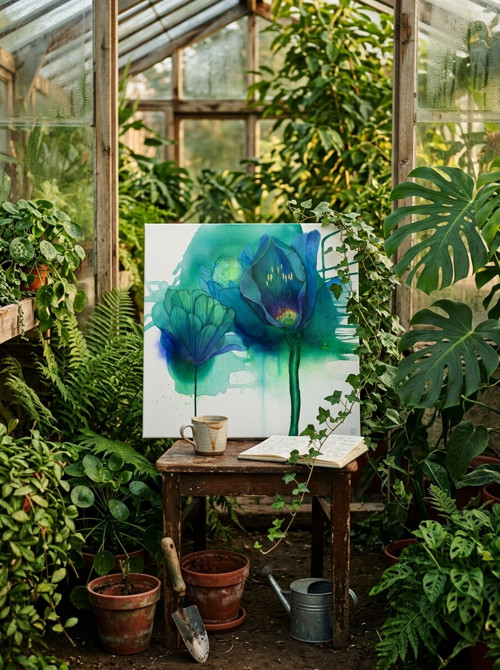 Originální obraz: Esence - 50x50cm — foto 1