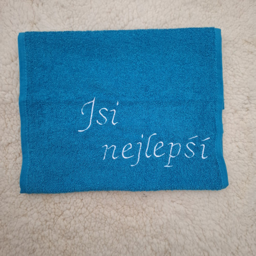 Kvalitní froté osuška se jménem