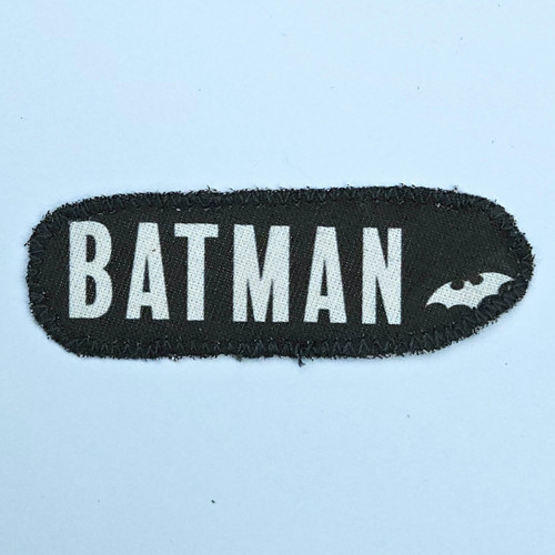 Nažehlovací záplata nápis batman