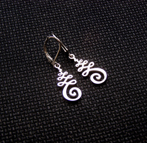 ORNAMENTY*ocelové náušnice