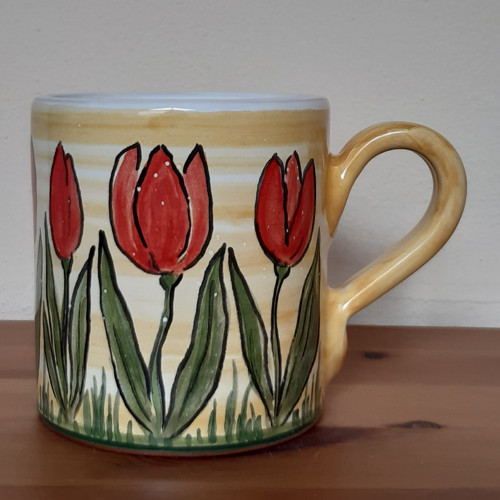 Hrnek - Tulipány do vázy AKCE