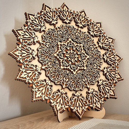 Mandala Hloubka Sluneční harmonie