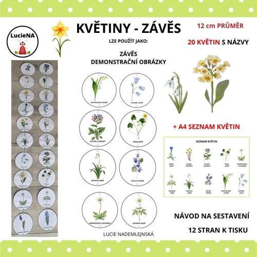 KVĚTINY - ZÁVĚS