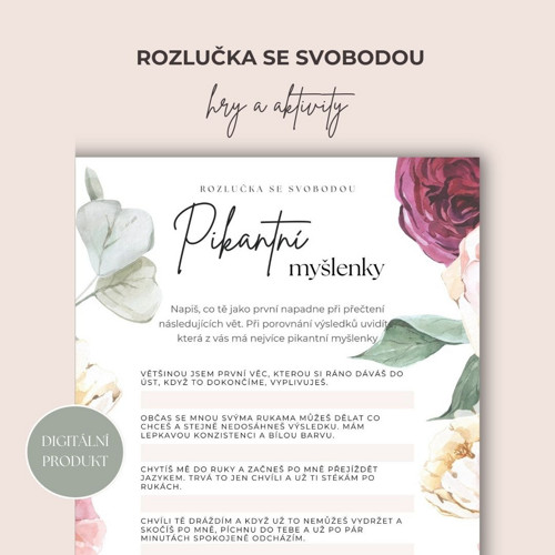 Rozlučka se svobodou - pikantní myšlenky