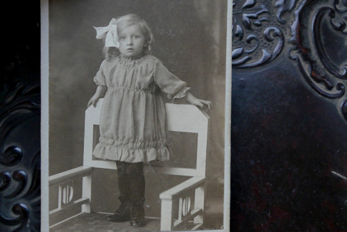 Tři roky...kabinetní fotografie Nonnenmann, Praha