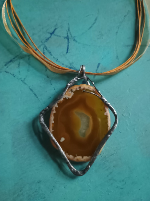 Náhrdelník "Žlutá"