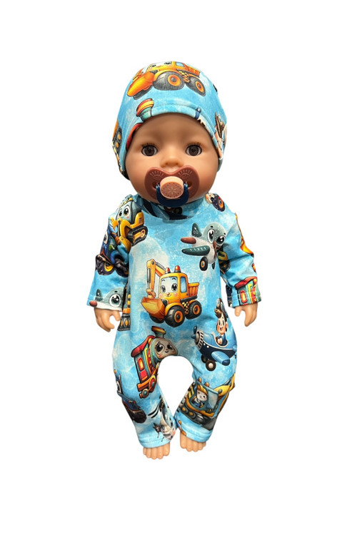 Pyžamko pro BABY BORN - 43 cm, stroje
