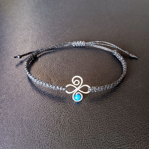 Čtyřlístek s achátem - talisman (dámský)
