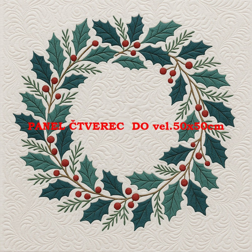 Bavlněný panel - varianty velikostí / 10 x 10cm — foto 1