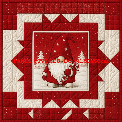 Bavlněný panel - varianty velikostí / 10 x 10cm