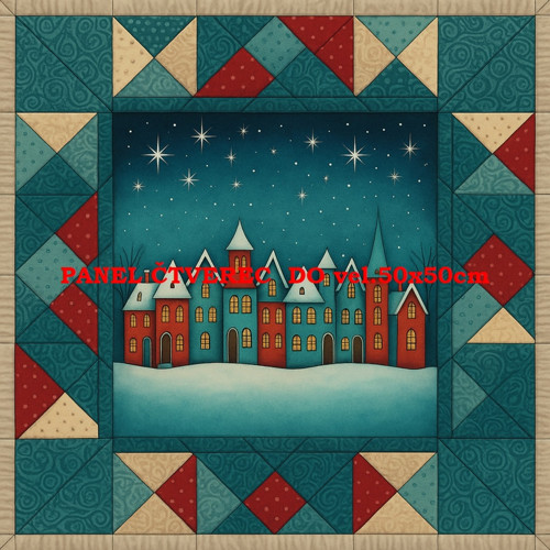 Bavlněný panel - varianty velikostí / 10 x 10cm