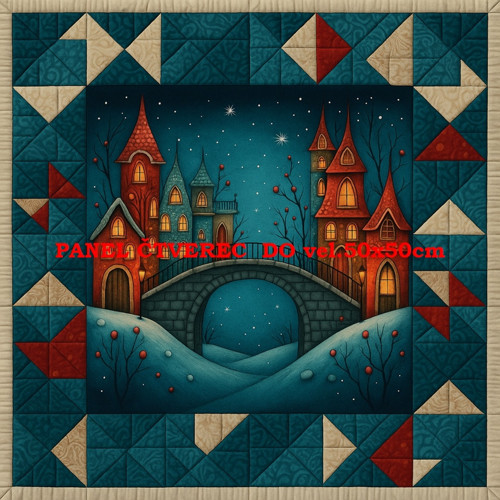 Bavlněný panel - varianty velikostí / 10 x 10cm