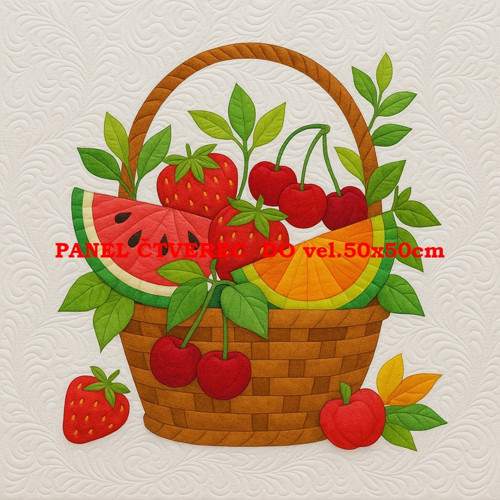 Bavlněný panel - varianty velikostí / 10 x 10cm — foto 1
