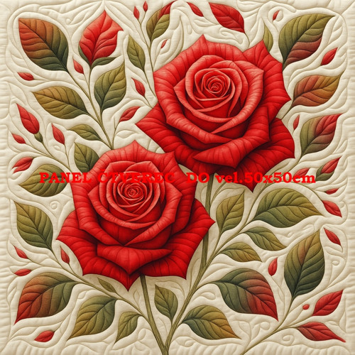 Bavlněný panel - varianty velikostí / 10 x 10cm