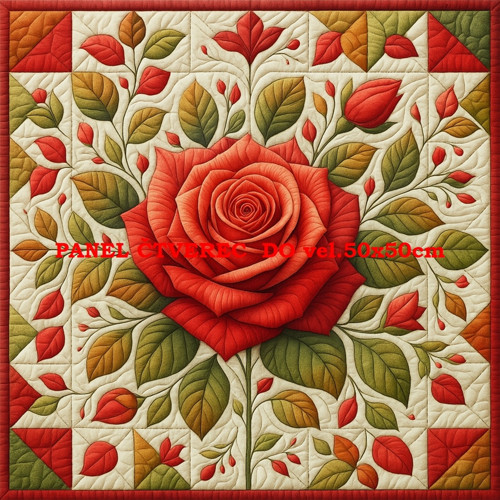 Bavlněný panel - varianty velikostí / 10 x 10cm