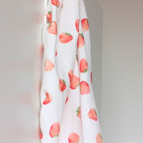 SWEET DESIGN - jahodová utěrka pro TEBE