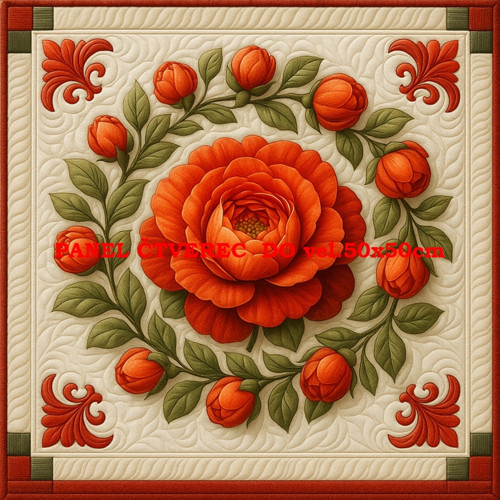 Bavlněný panel - varianty velikostí / 10 x 10cm