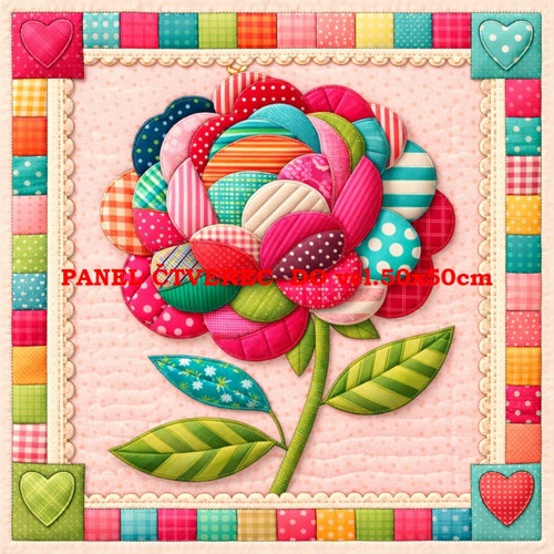 Bavlněný panel - varianty velikostí / 10 x 10cm — foto 1