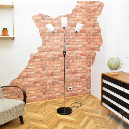 Stojací lampa Lidokov - Černobílá