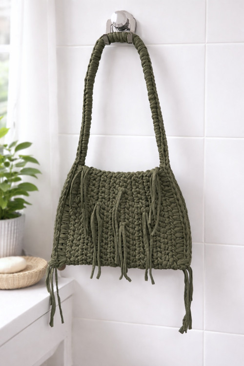 Dusk bag háčkovaná kabelka