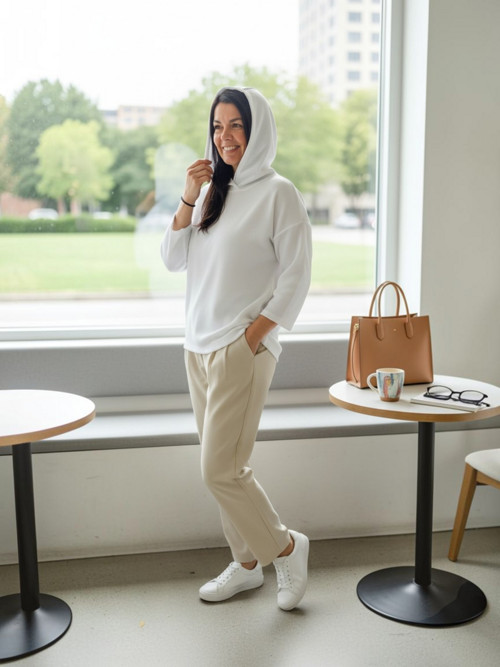 Dámská mikina white L/XL