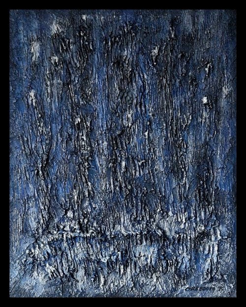 Blue Abstrakt Iii.