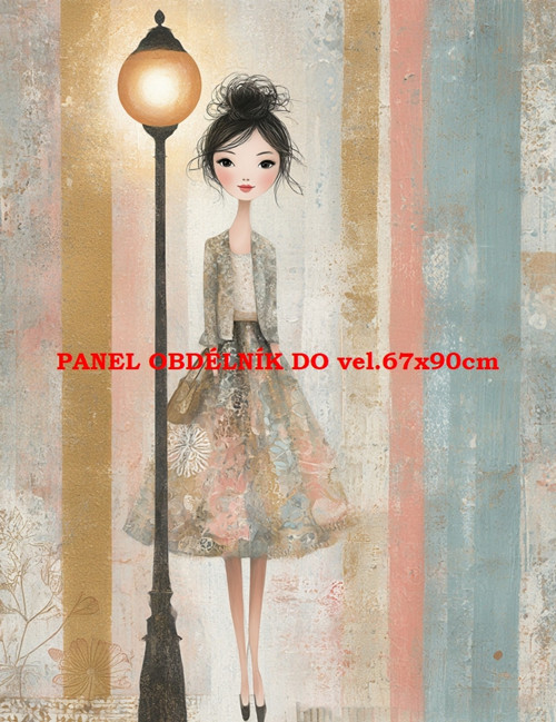 Bavlněný panel 7x10 cm — foto 1