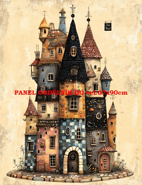 Bavlněný panel 7x10 cm — foto 1
