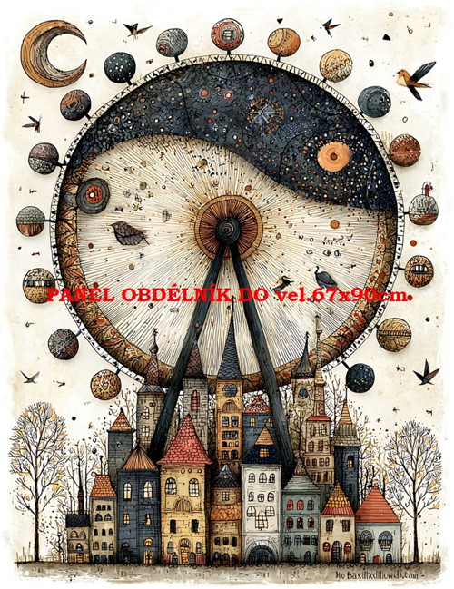 Bavlněný panel 7x10 cm — foto 1