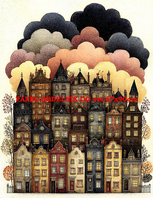 Bavlněný panel 7x10 cm — foto 1