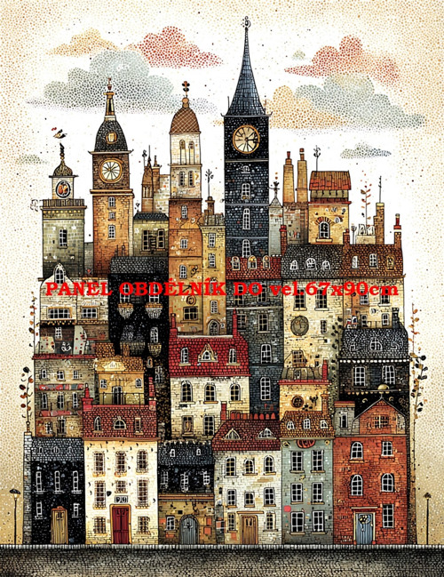 Bavlněný panel 7x10 cm