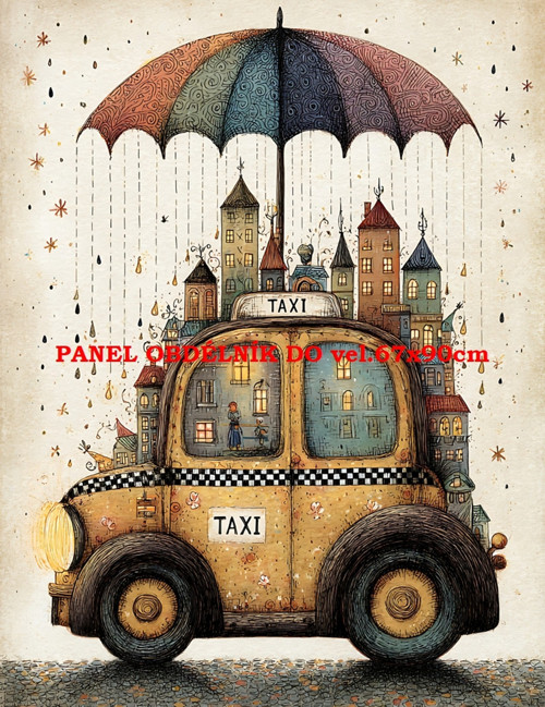 Bavlněný panel 7x10 cm — foto 1