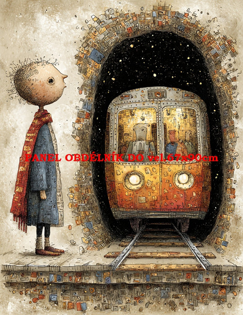 Bavlněný panel 7x10 cm — foto 1