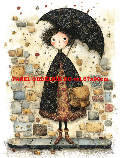Bavlněný panel 7x10 cm — foto 1