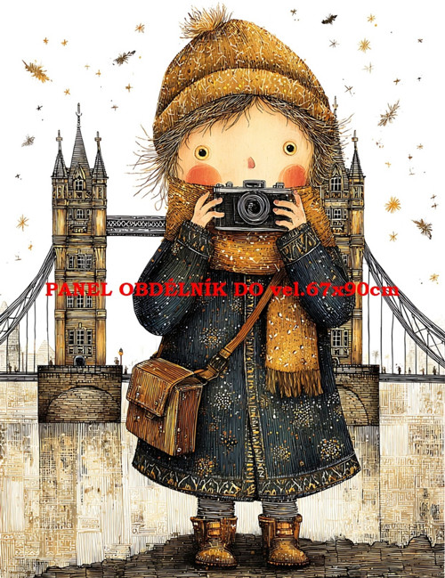 Bavlněný panel 7x10 cm — foto 1