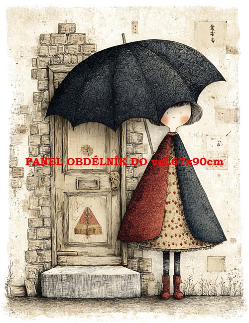 Bavlněný panel 7x10 cm — foto 1