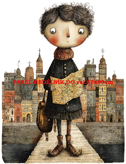 Bavlněný panel 7x10 cm — foto 1