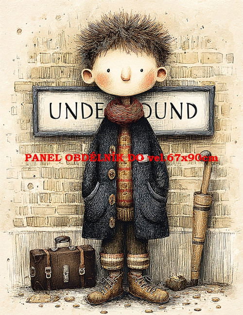 Bavlněný panel 7x10 cm — foto 1