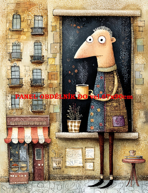 Bavlněný panel 7x10 cm — foto 1