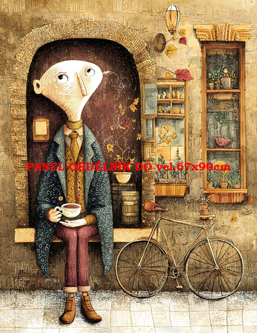 Bavlněný panel 7x10 cm