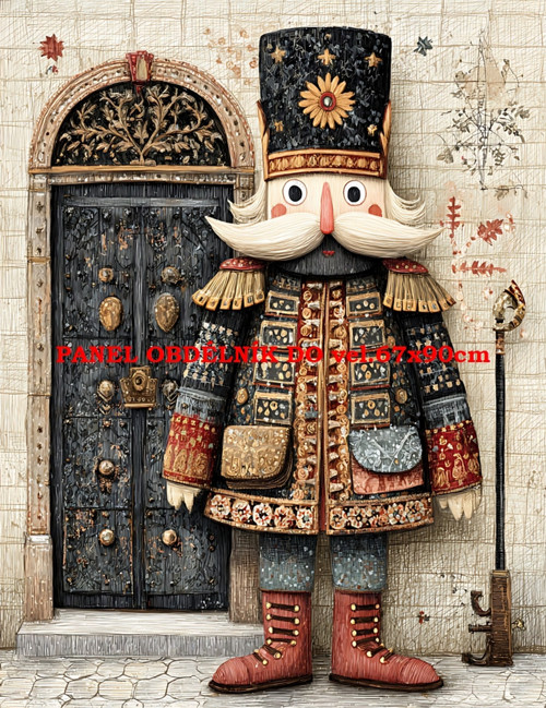 Bavlněný panel 7x10 cm — foto 1