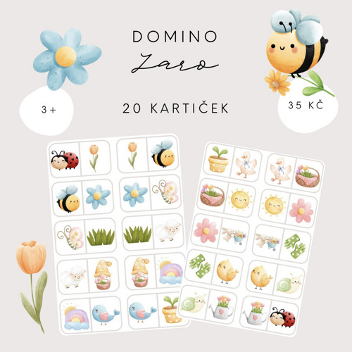 Domino - jaro (PDF - tisk)