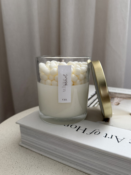 Sójová svíčka | white pearl