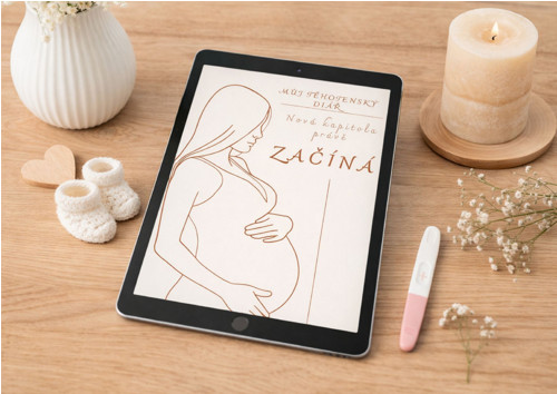 Těhotenský digitální diář PDF — foto 1